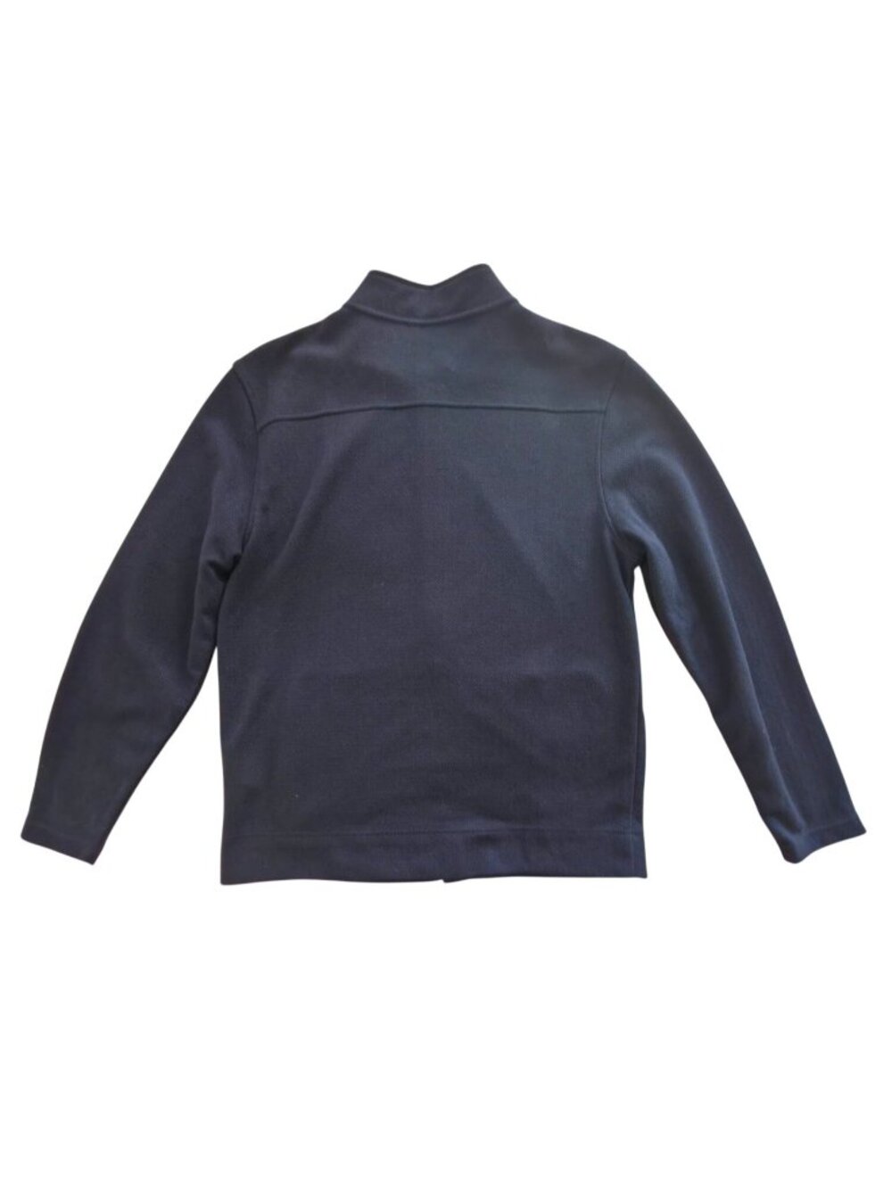 Massimo Dutti Full-Zip Navy-Blue Lightweight Short Jacket Men's Sz L - Picture 2 of 9